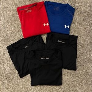 Under Armour Black HeatGear Performance Tee - XL